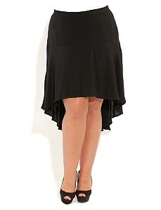 Hi Lo Hem Skirt by City Chic