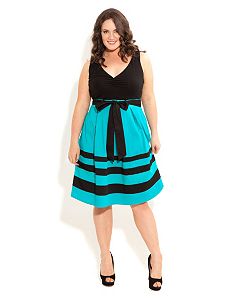 So Cute Color Dress by City Chic