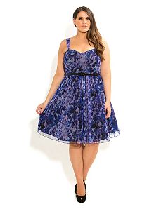 Print Penny Dress by City Chic