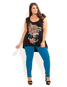 Miss Petrol Jeans by City Chic