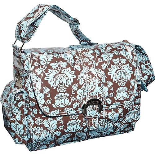 TOILE CHOCOLATE/BLUE