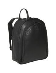 Three Zipper Organizer Backpack by Derek Alexander Leather