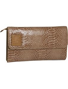 Snakeskin Commuter Wallet by KaraB