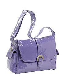 Laminated Buckle Corduroy Diaper Bag by Kalencom