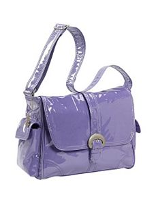 Laminated Buckle Corduroy Diaper Bag by Kalencom