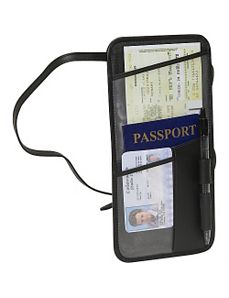 Hanging Security Passport Case by Royce Leather