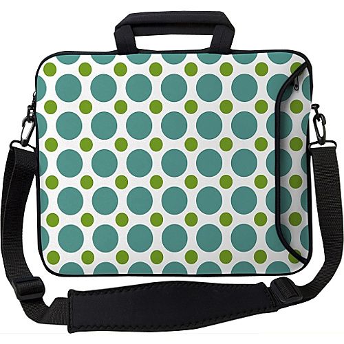 POLKA DOTS:GREEN & TEAL