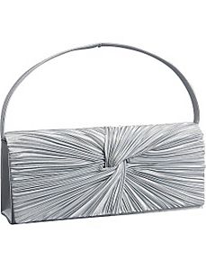 Satin Flap Clutch by J. Furmani