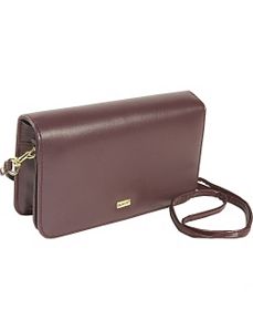 Check Clutch Mini Bag On A String by Buxton