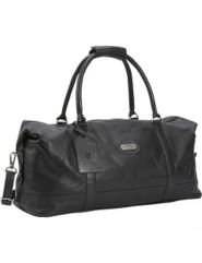 World Traveller Leather Duffel by Leatherbay