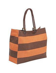 Stripes Tote by Earth Axxessories