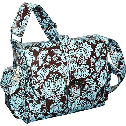 TOILE CHOCOLATE/BLUE