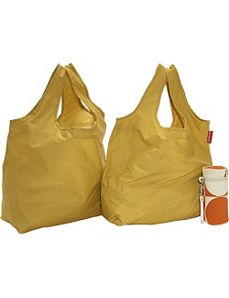 GoGo Green Shopping Bag Kit: Orange Circle by Soapbox Bags