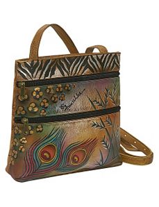Small Travel Companion: Premium Peacock Safari by Anuschka