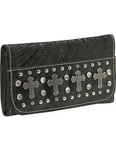 Rock Star Tri-Fold Wallet by American West