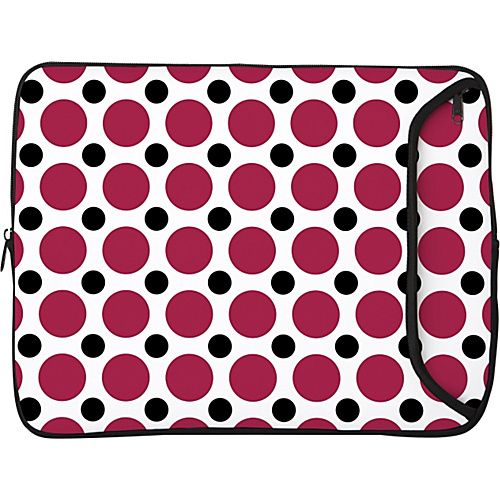 POLKA DOTS:PINK & BLACK