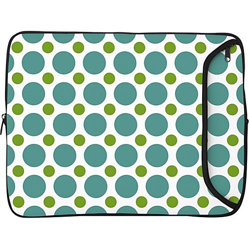 POLKA DOTS:GREEN & TEAL
