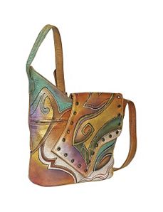 Abstract Flap Bag-Abstract Sunset by Anuschka