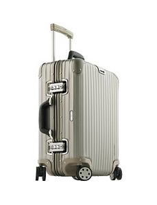 Topas Titanium 22.5 Cabin Multiwheel Spinner Alumi by Rimowa