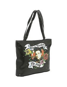 Elvis Love Tote Bag by Ashley M