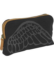 Wing Cosmetic Bag by Make Love Not Trash