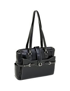Isabella Leather 15.4' Ladies' Briefcase by McKlein USA