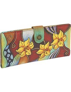 Ladies Two Fold Wallet: Tribal Lily by Anuschka