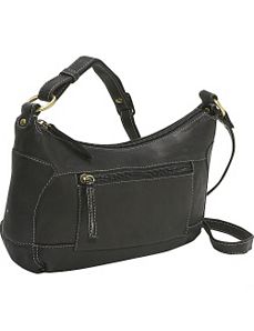 Compact Top Zip Handbag by Derek Alexander Leather