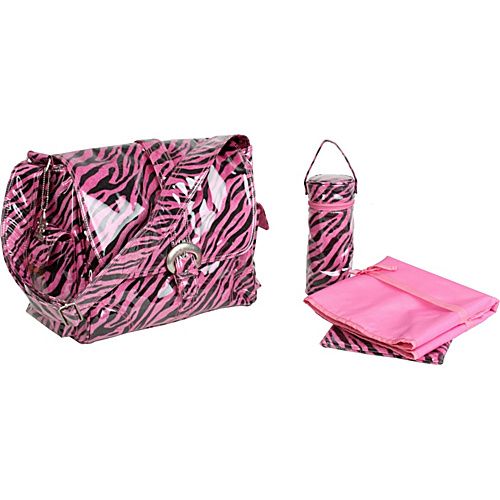 ZEBRA-BLACK/ HOT PINK