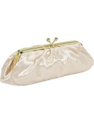 Soft Satin Frame Snap Lock by Jessica McClintock