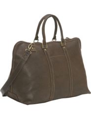 Distressed Leather Getaway Duffel by Le Donne Leather