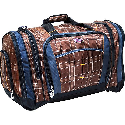 BROWN PLAID