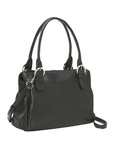 Square Top Zip Handbag by Derek Alexander Leather