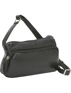 Small Twin Top Zip Handbag by Derek Alexander Leather