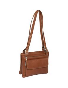 Double Compartment Shoulder Bag by Piel