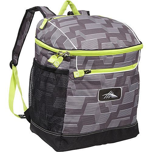 GRAY LINE CLIMB, BLACK, CHARTREUSE