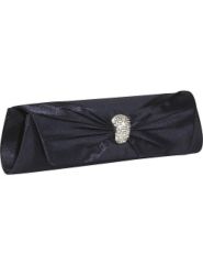 Satin Flap Clutch by J. Furmani