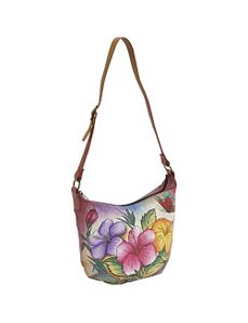 Medium Hobo - Hawaiian Hibiscus by Anuschka