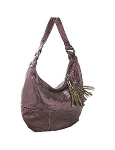 Fan Leather Hobo by Whiting and Davis