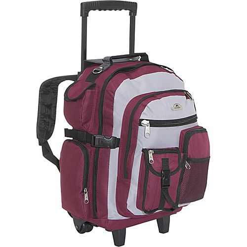 BURGUNDY/GRAY/BLACK
