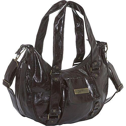EARTH LEATHER BROWN/ ZANY ZINNIAS