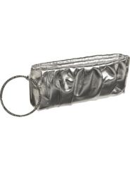 Metallic evening wristlet by J. Furmani