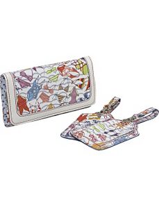 Sunny Days Wallet and Luggage Tag w/ Gift Box by Sydney Love