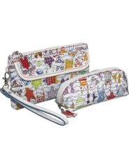 Sunny Days Wristlet and Mini Cosmetic by Sydney Love
