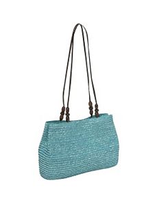 Milan Straw EW Shoulder Bag by Magid