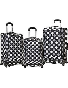 3 Piece Monte Carlo Spinner Luggage Set by Rockland Luggage
