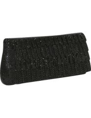 Contrasting Ruffles Clutch by Whiting and Davis