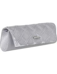 Textured Satin Clutch by Magid
