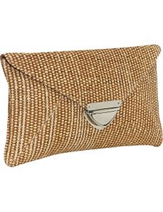 Straw clutch by Earth Axxessories