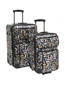Kickin' It-2pc Luggage Set by Sydney Love